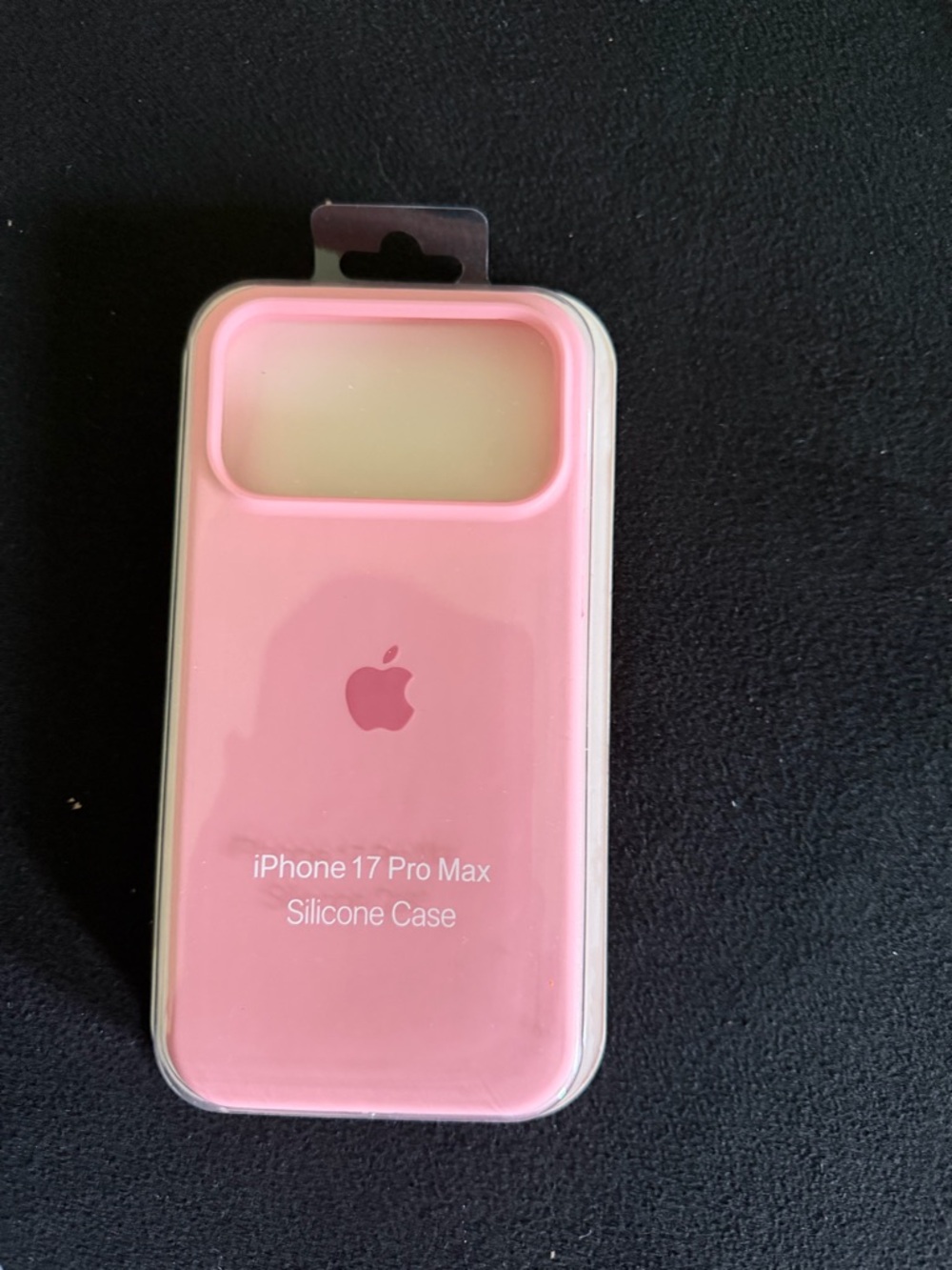 Apple Pink Silicone Case for iPhone 17 Pro Max